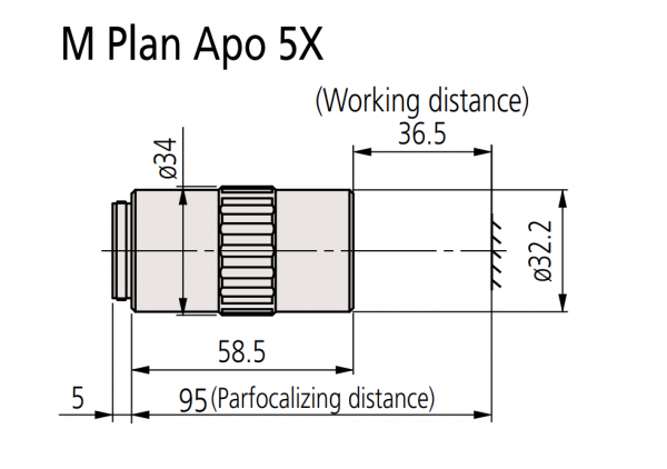 MITUTOYO M PLAN APO 10X - Image 2